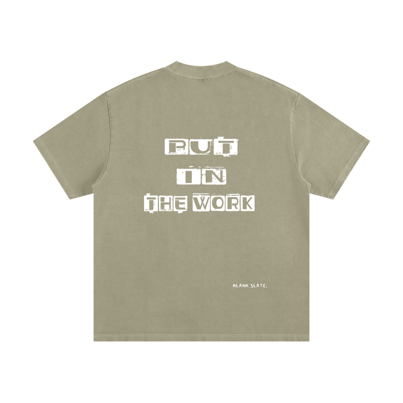 Blank Slate Heavyweight Vintage Washed Frayed T-Shirt