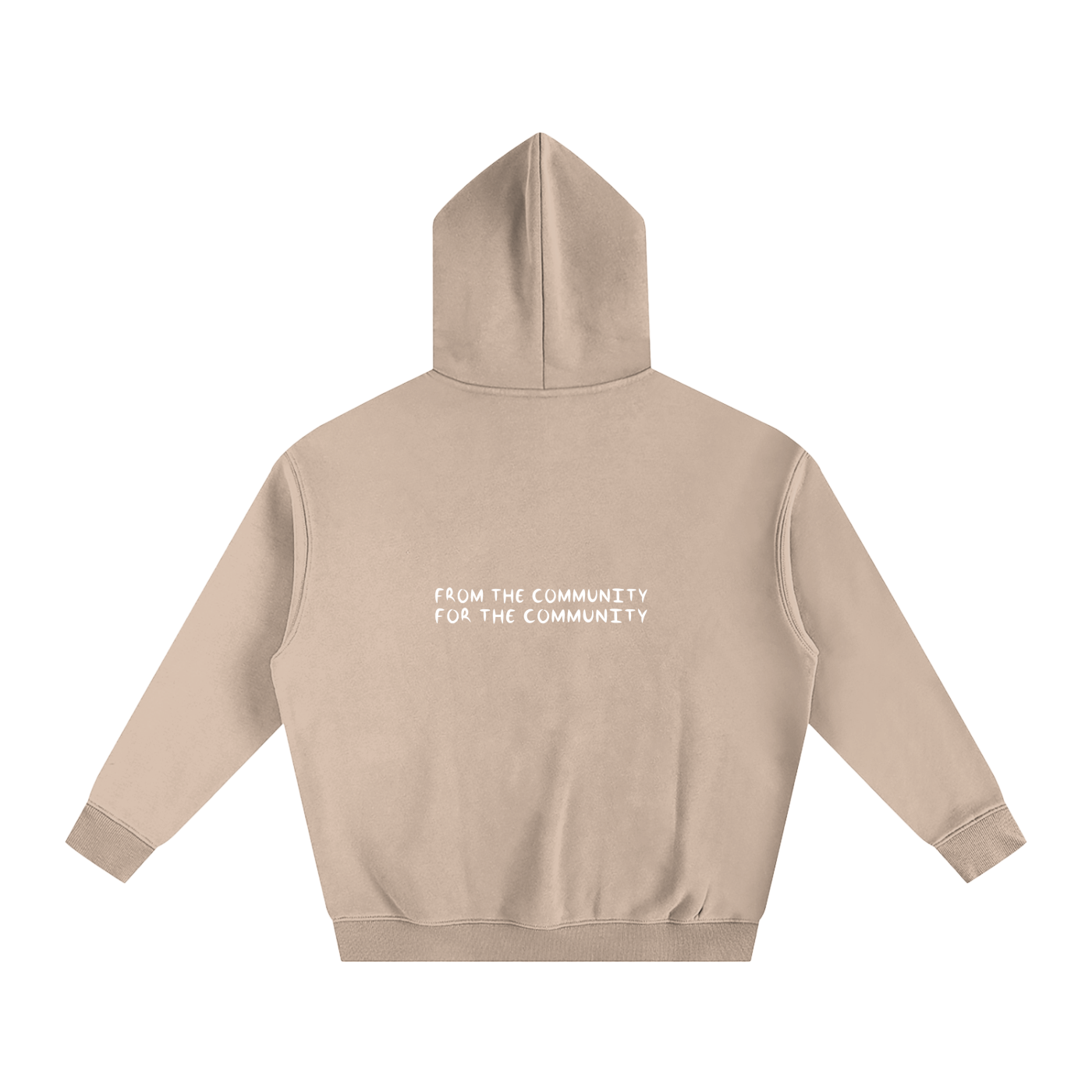 Blank Slate Oversize Fleeced Hoodie