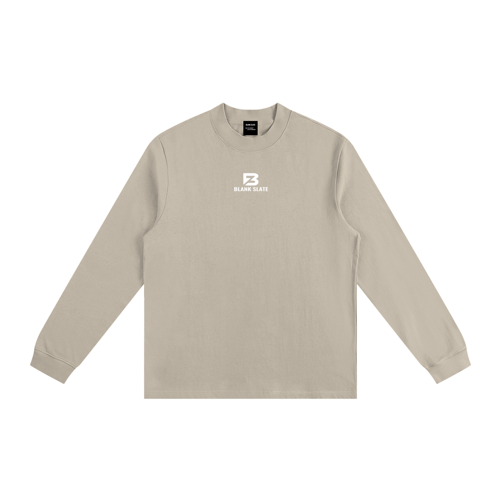 Blank Slate Mock Neck Sweatshirt