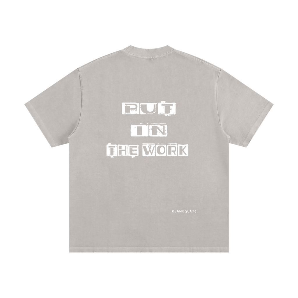 Blank Slate Heavyweight Vintage Washed Frayed T-Shirt
