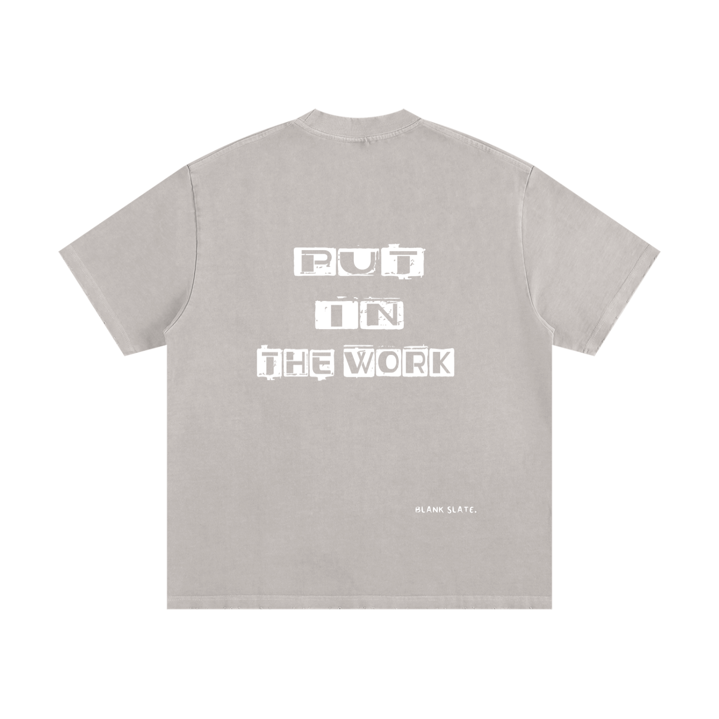 Blank Slate Heavyweight Vintage Washed Frayed T-Shirt