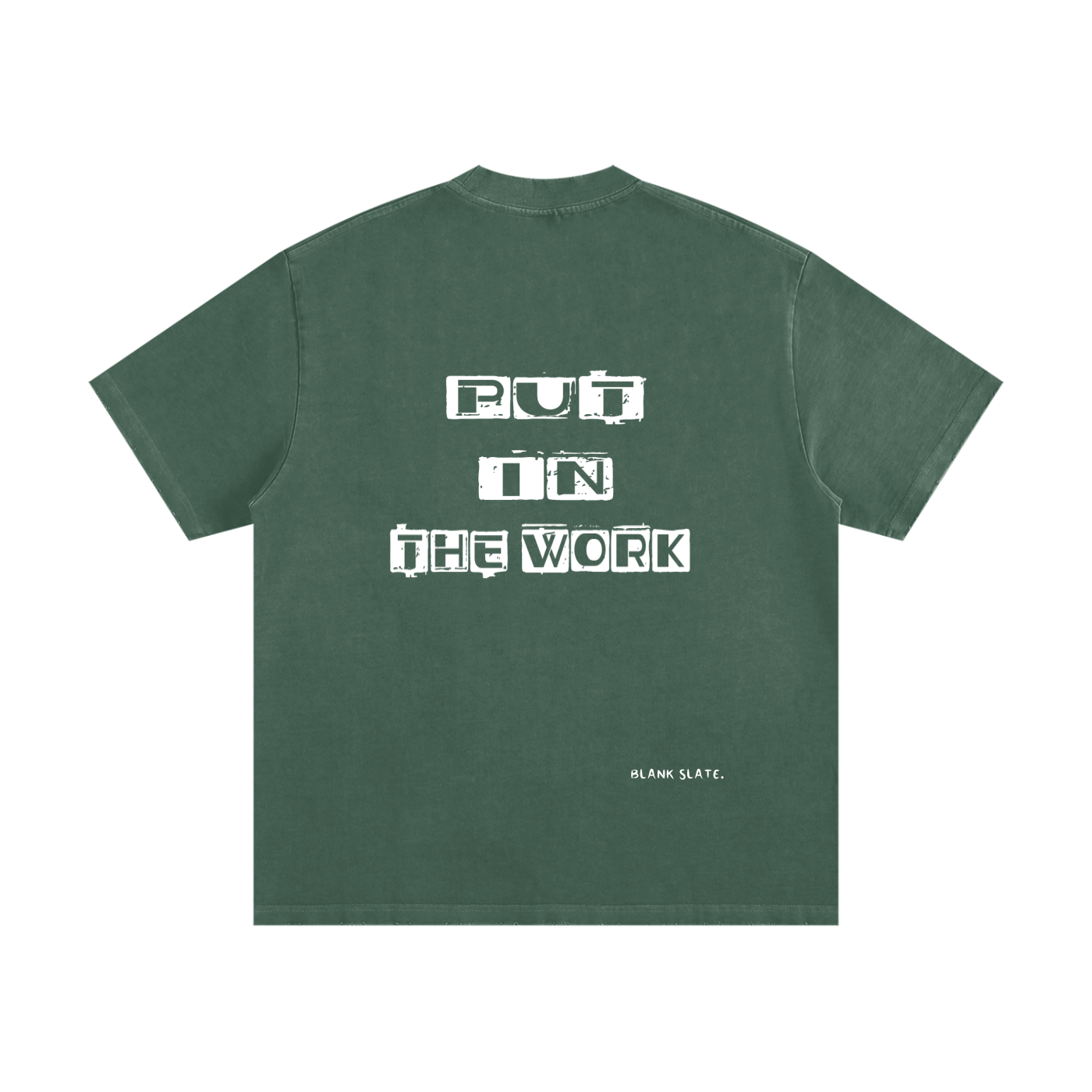 Blank Slate Heavyweight Vintage Washed Frayed T-Shirt