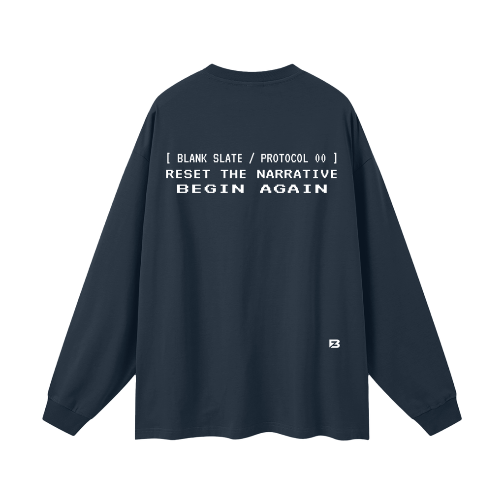 Blank Slate Oversized Long Sleeve T-Shirt