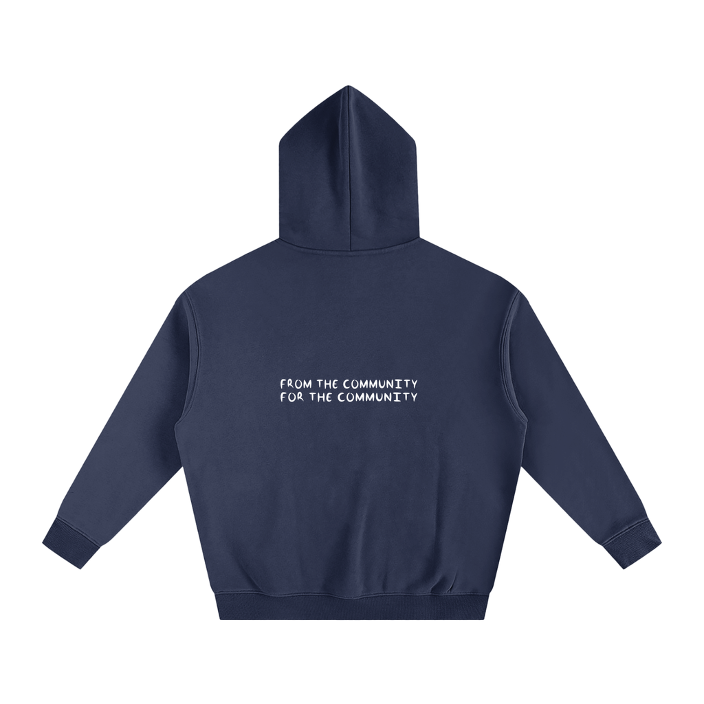 Blank Slate Oversize Fleeced Hoodie