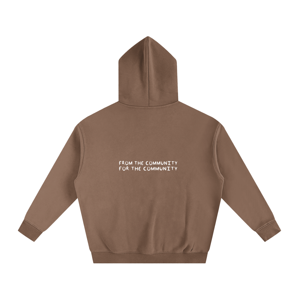 Blank Slate Oversize Fleeced Hoodie
