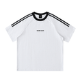 Blank Slate Contrast Tape Crewneck Cotton T-Shirt