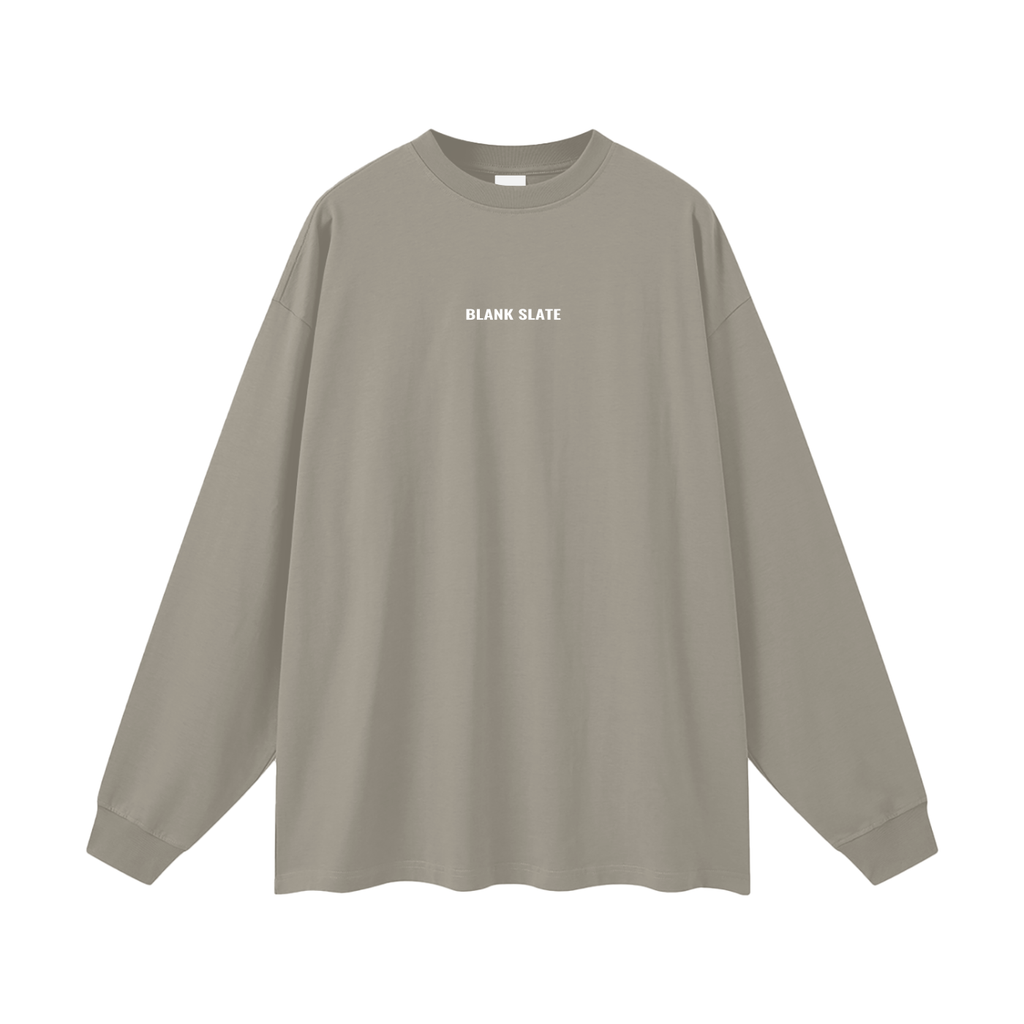 Blank Slate Oversized Long Sleeve T-Shirt