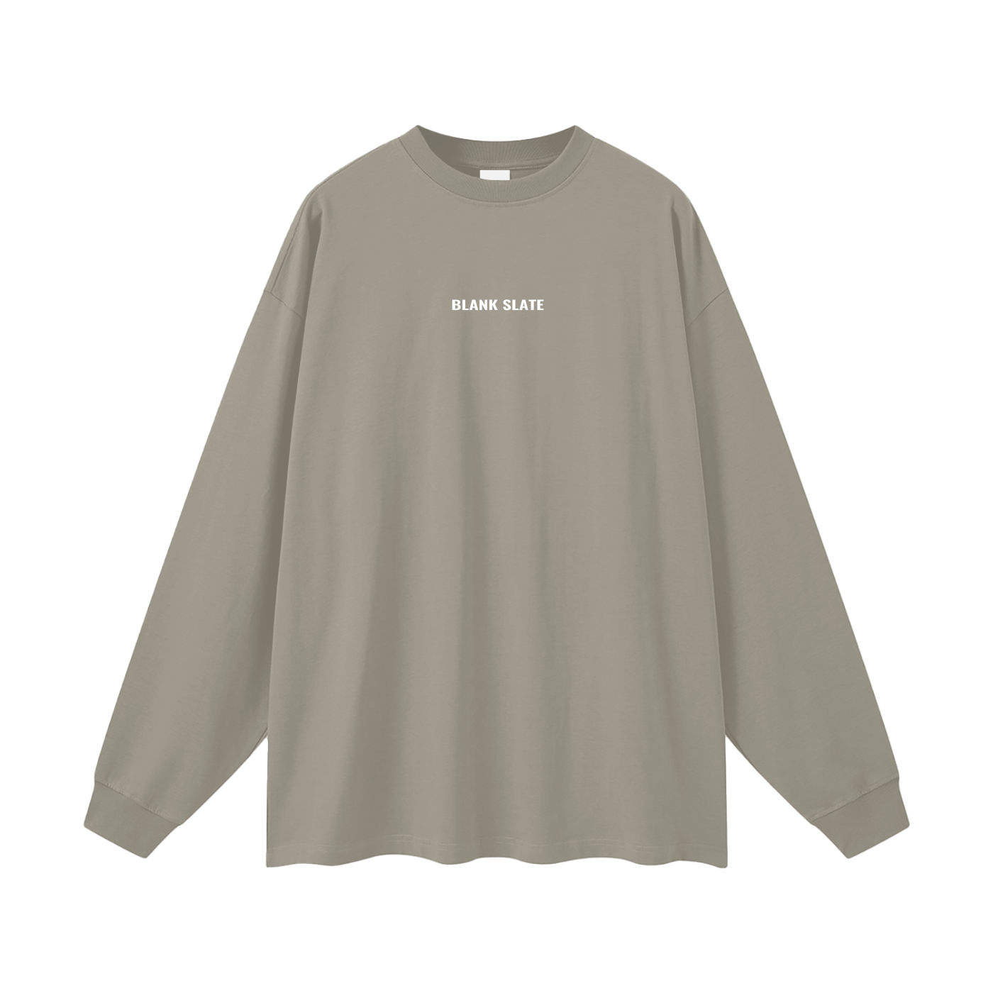 Blank Slate Oversized Long Sleeve T-Shirt