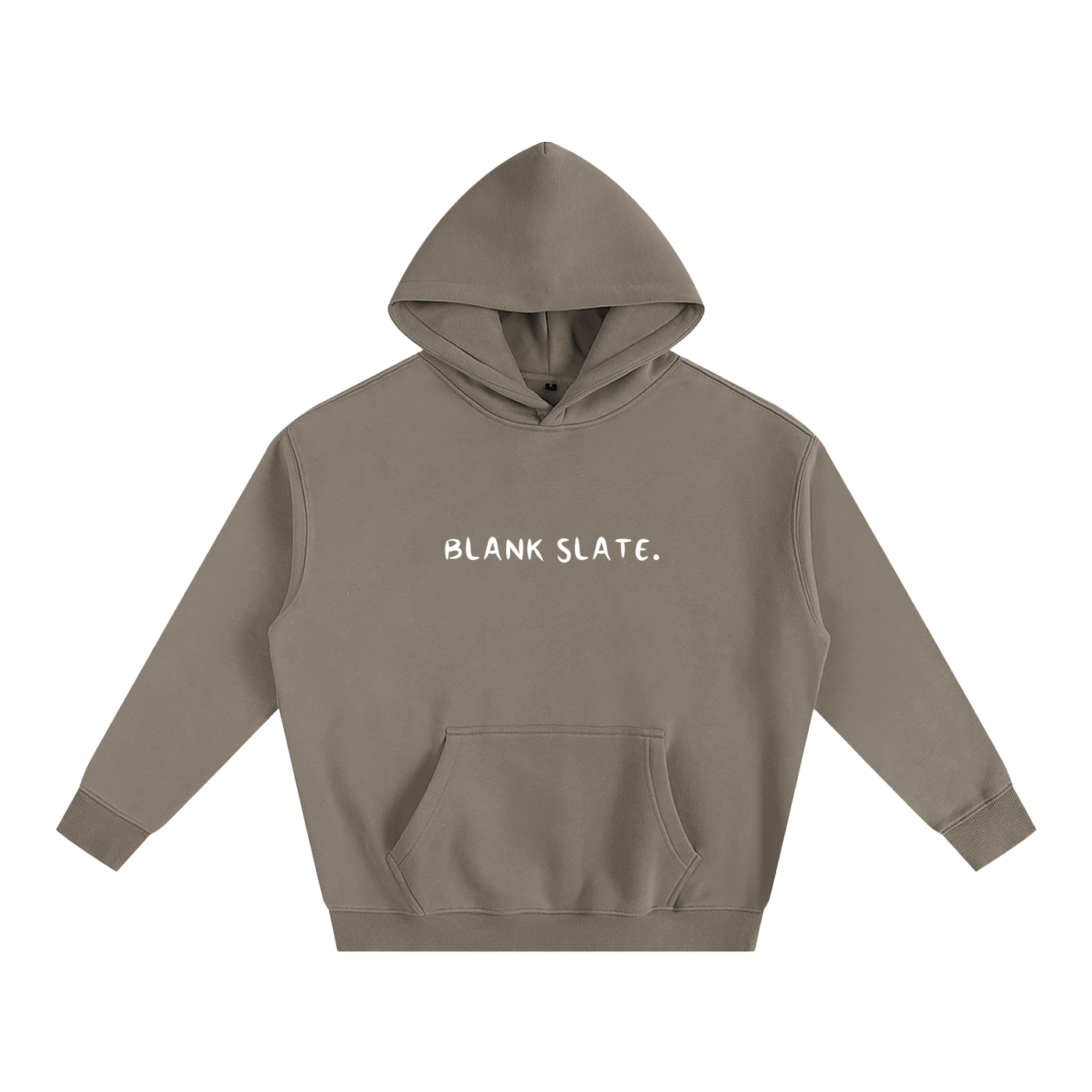 Blank Slate Oversize Fleeced Hoodie