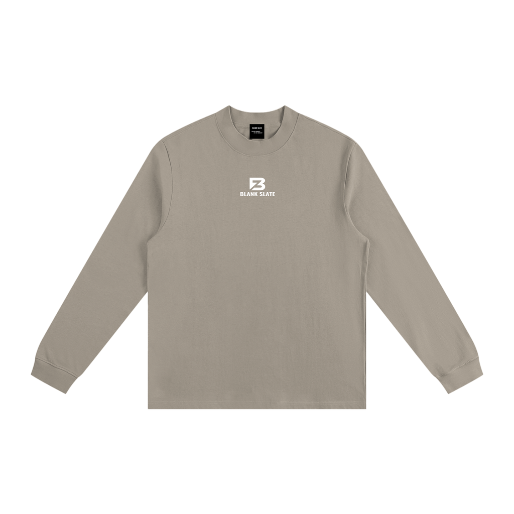Blank Slate Mock Neck Sweatshirt