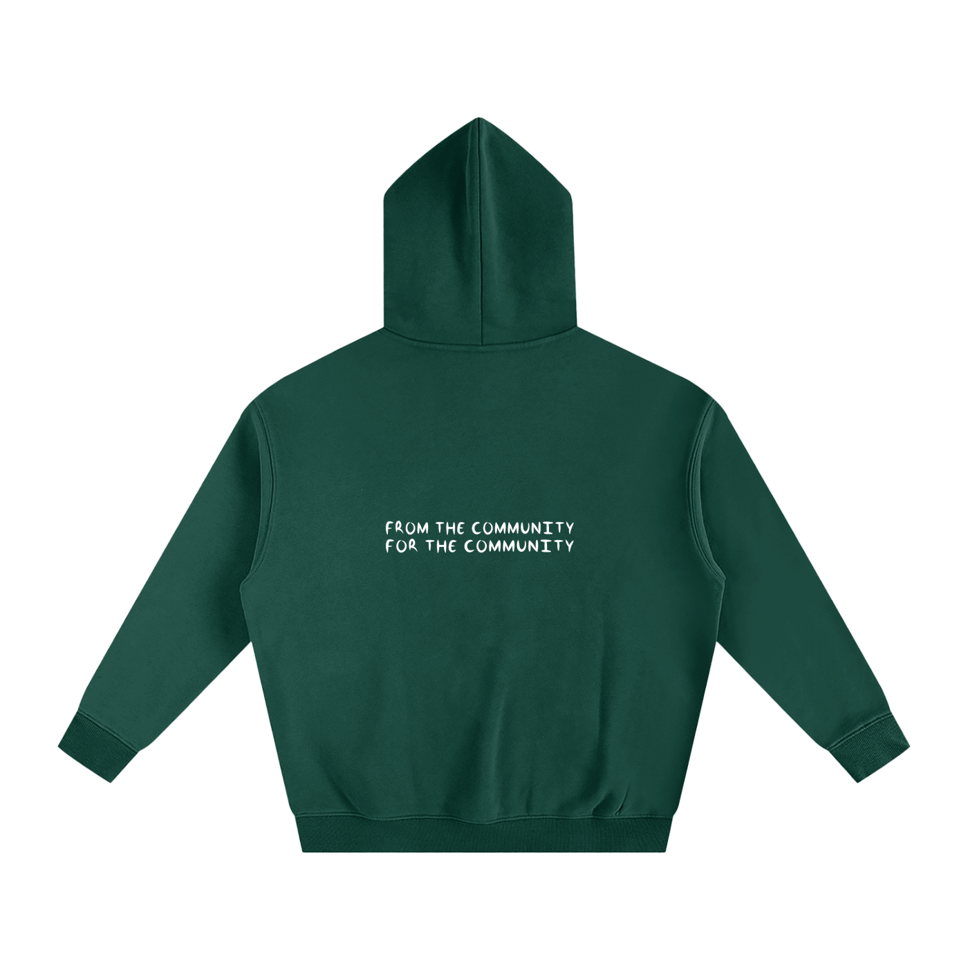 Blank Slate Oversize Fleeced Hoodie