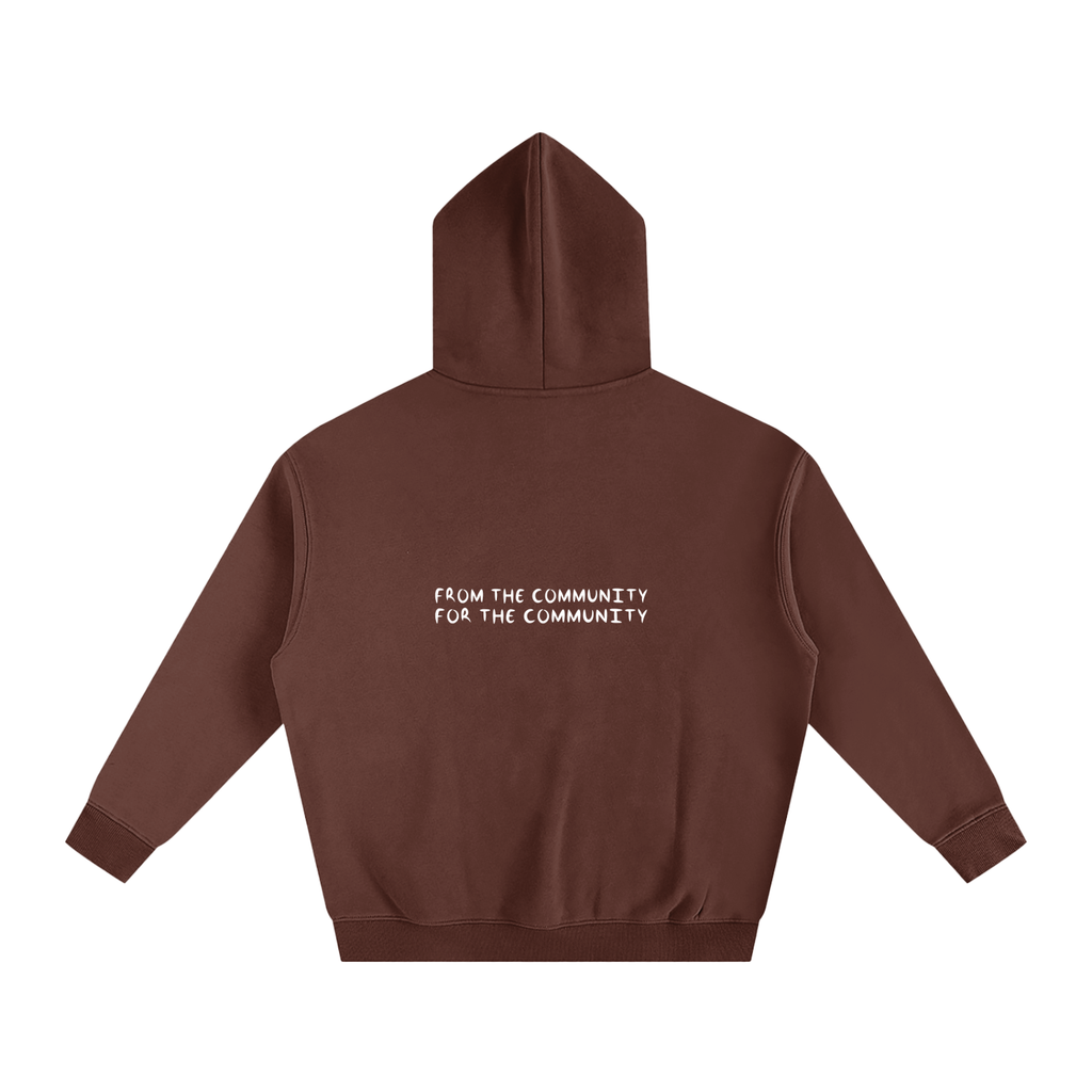 Blank Slate Oversize Fleeced Hoodie