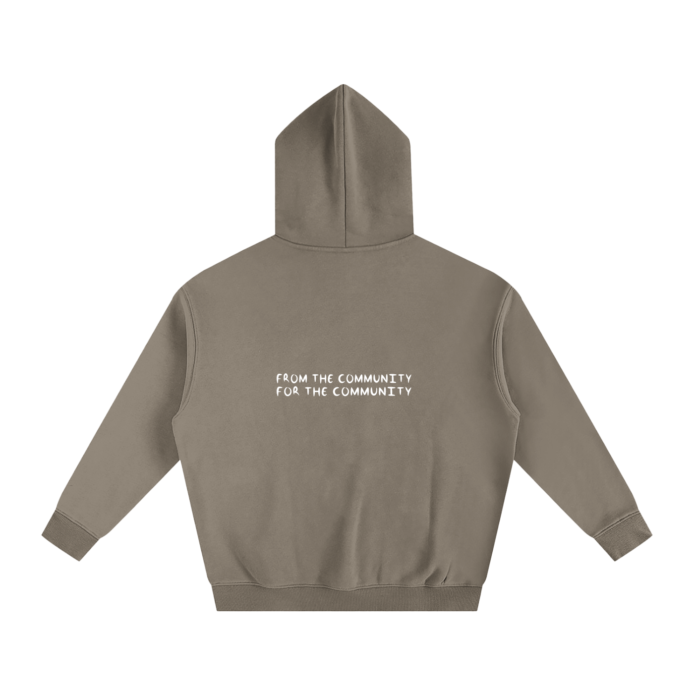 Blank Slate Oversize Fleeced Hoodie