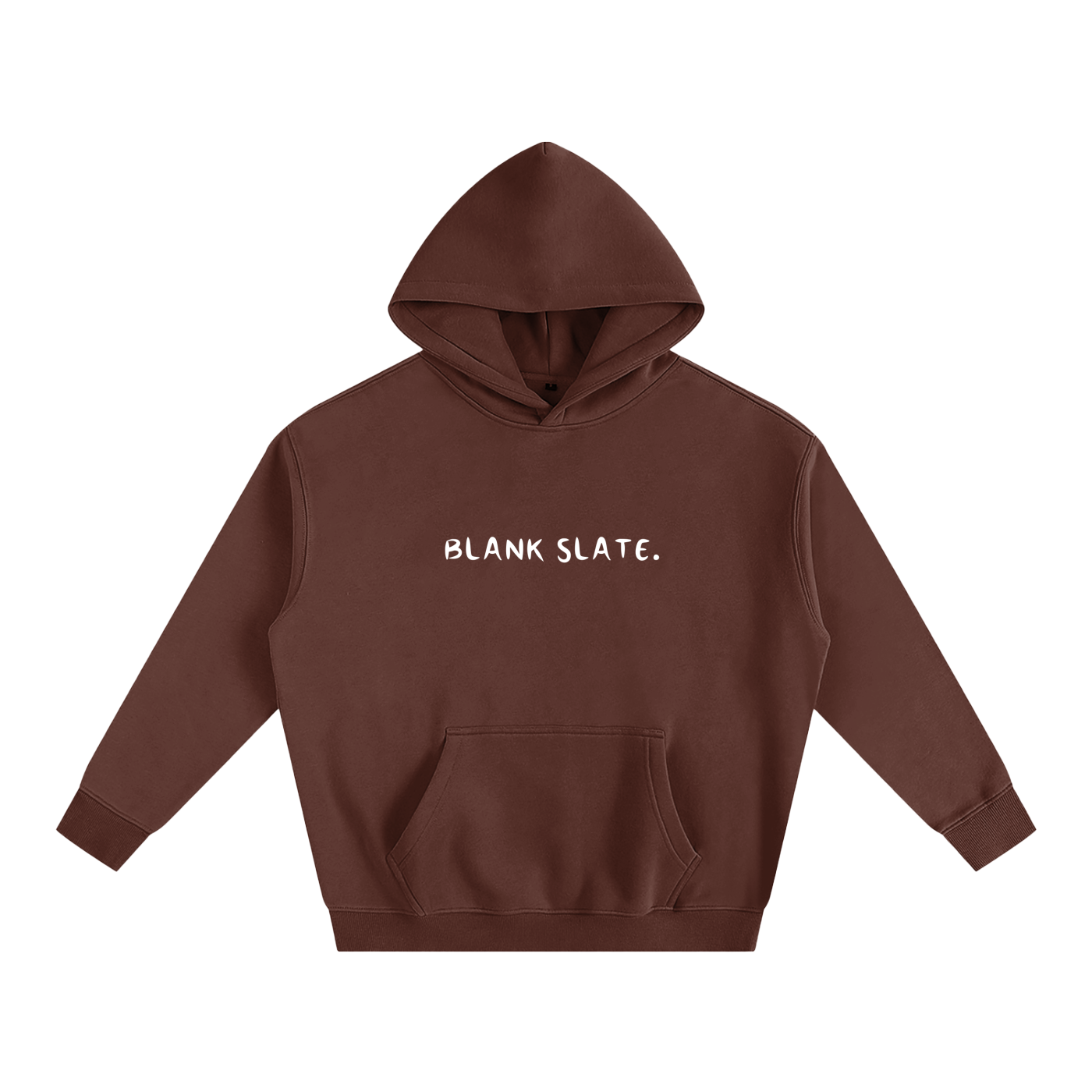 Blank Slate Oversize Fleeced Hoodie