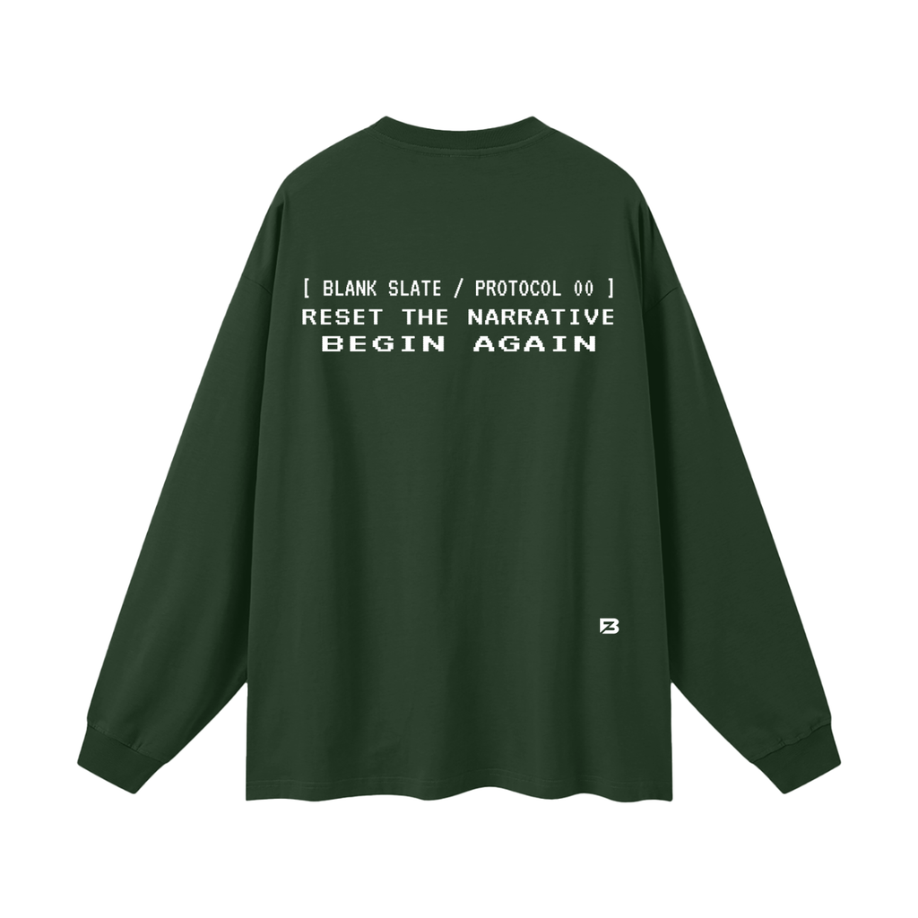 Blank Slate Oversized Long Sleeve T-Shirt