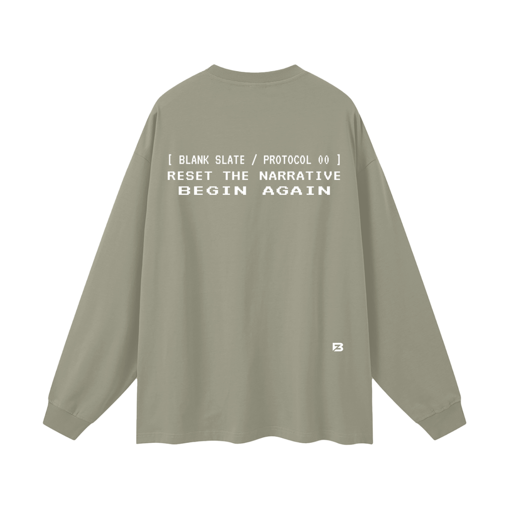 Blank Slate Oversized Long Sleeve T-Shirt