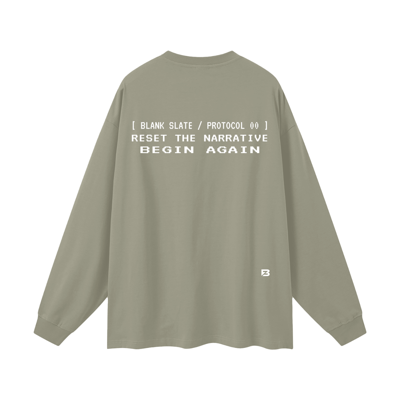 Blank Slate Oversized Long Sleeve T-Shirt