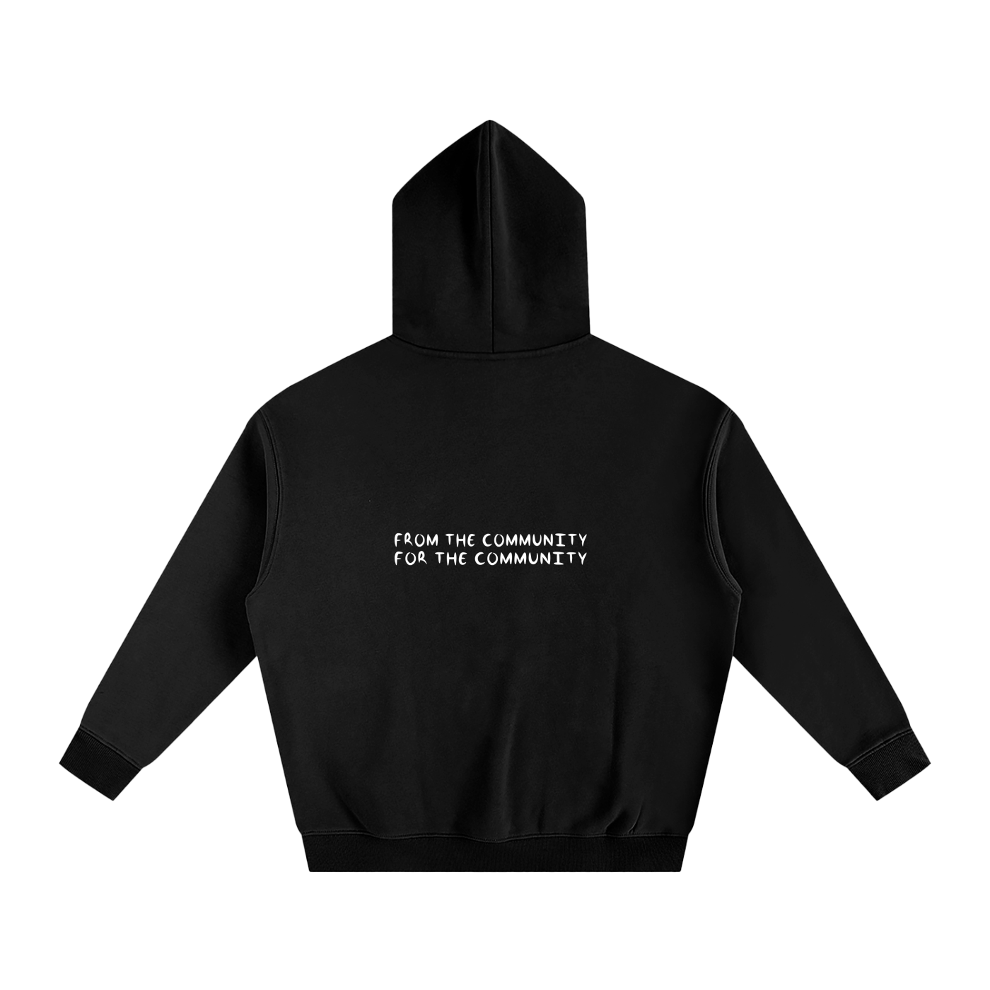 Blank Slate Oversize Fleeced Hoodie