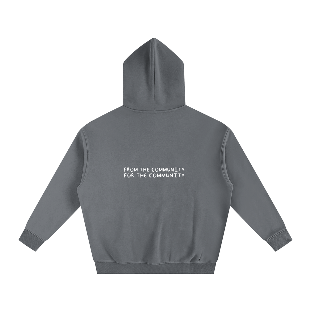 Blank Slate Oversize Fleeced Hoodie