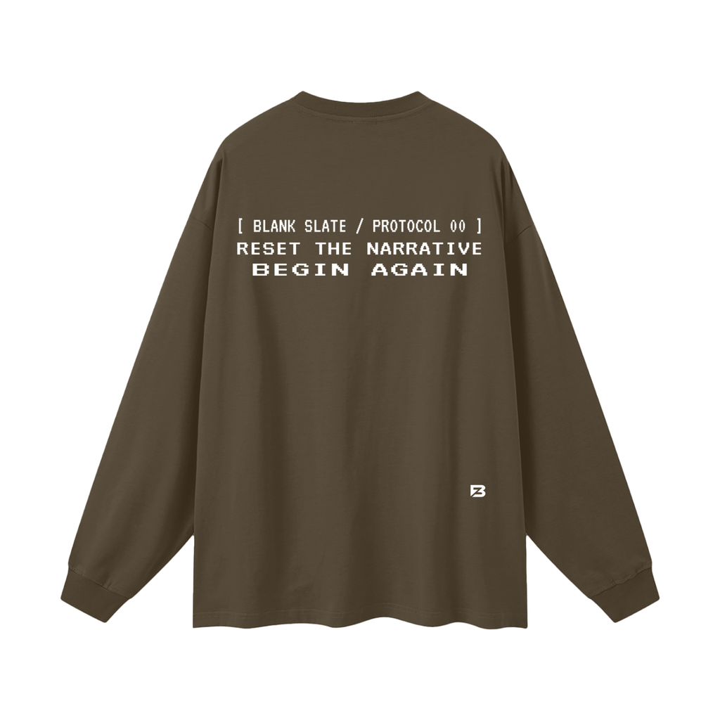 Blank Slate Oversized Long Sleeve T-Shirt