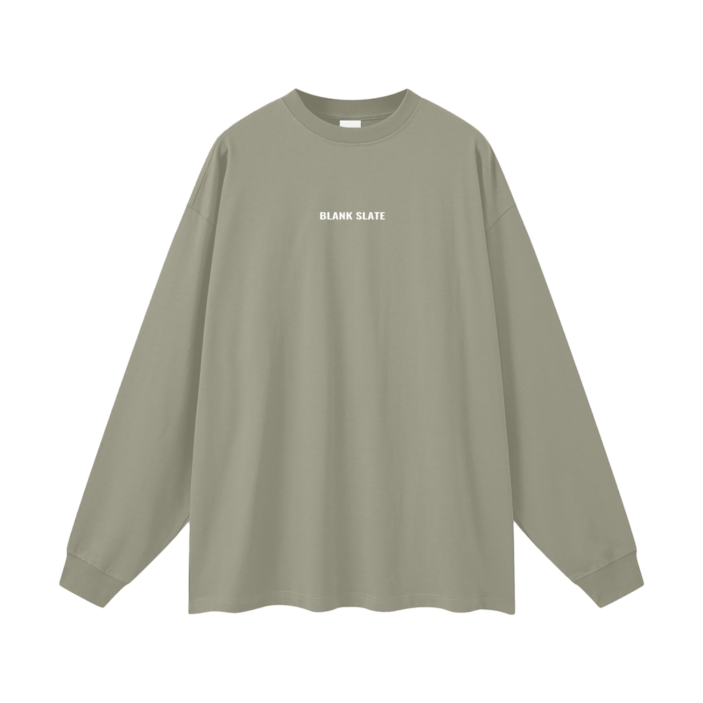 Blank Slate Oversized Long Sleeve T-Shirt