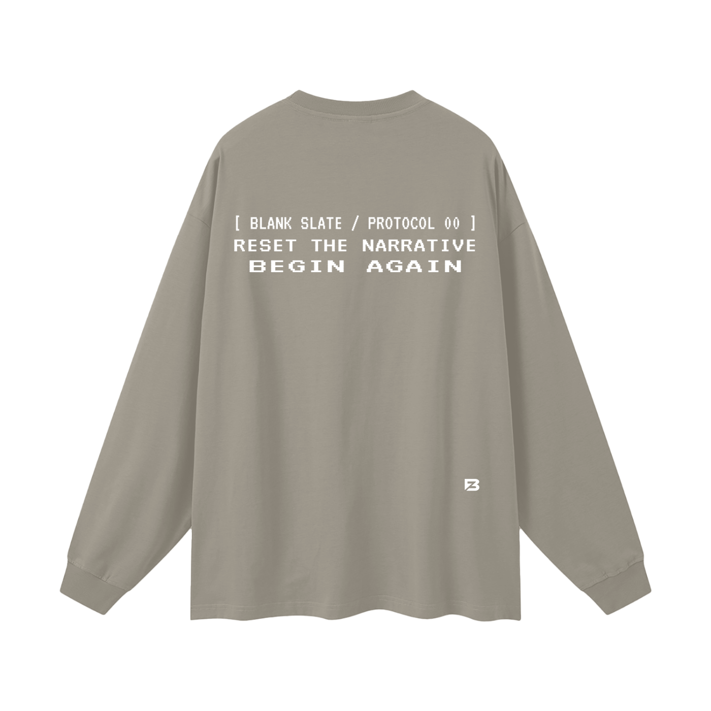 Blank Slate Oversized Long Sleeve T-Shirt