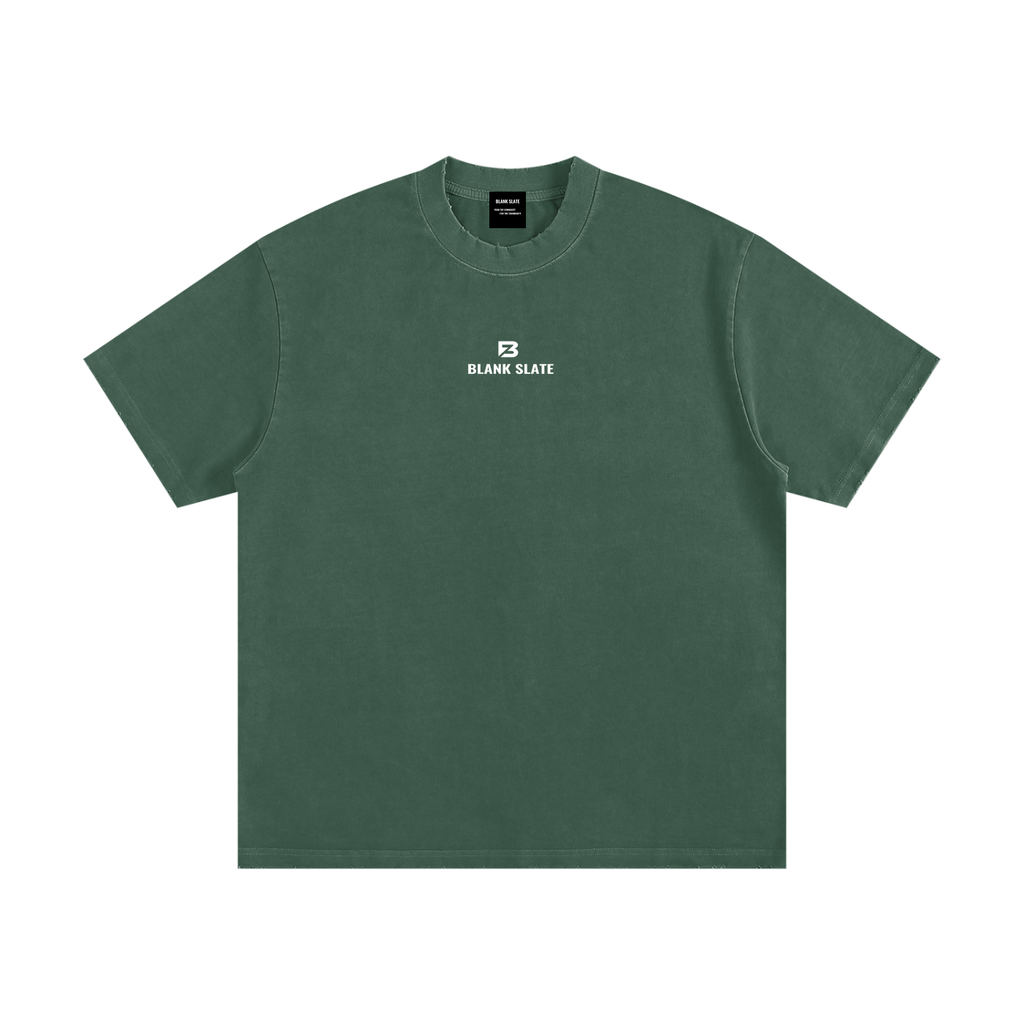 Blank Slate Heavyweight Vintage Washed Frayed T-Shirt