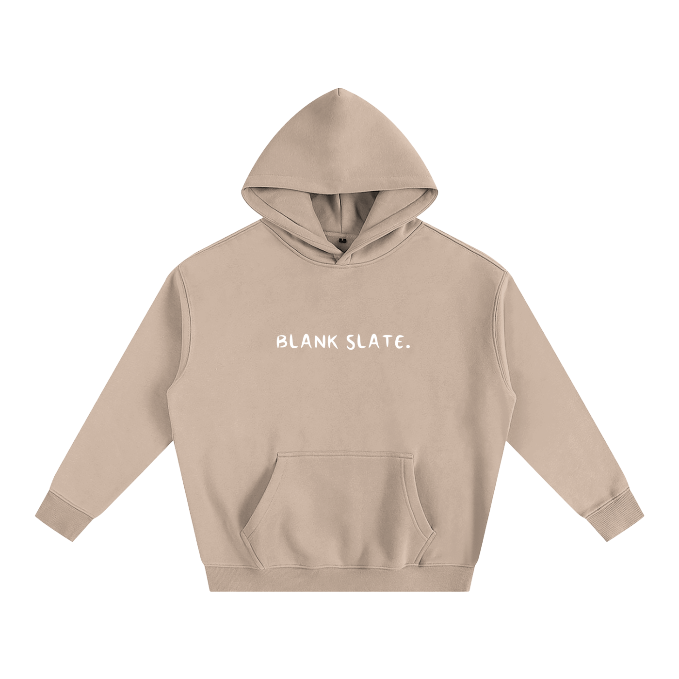 Blank Slate Oversize Fleeced Hoodie