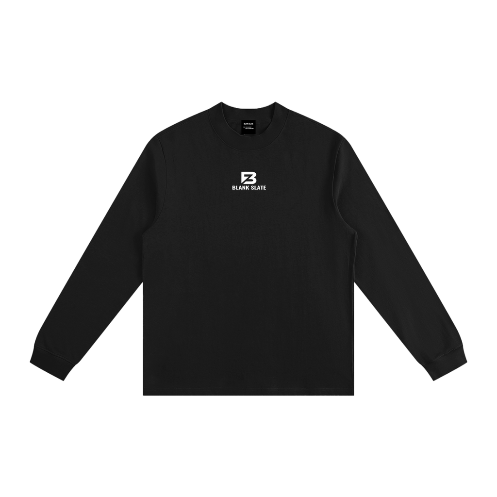 Blank Slate Mock Neck Sweatshirt