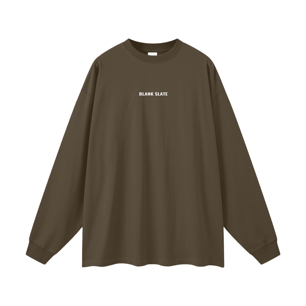 Blank Slate Oversized Long Sleeve T-Shirt