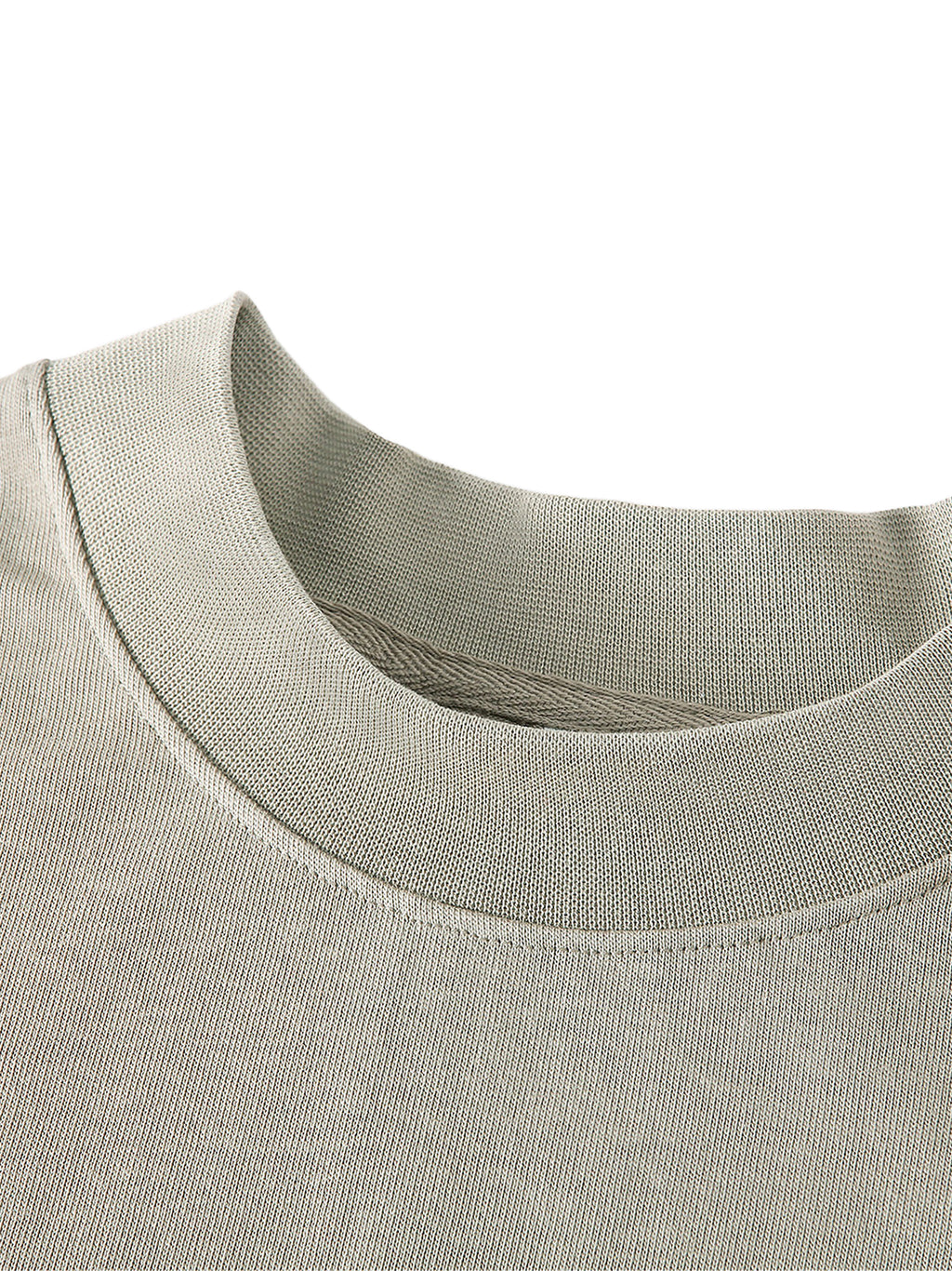 Blank Slate Mock Neck Sweatshirt
