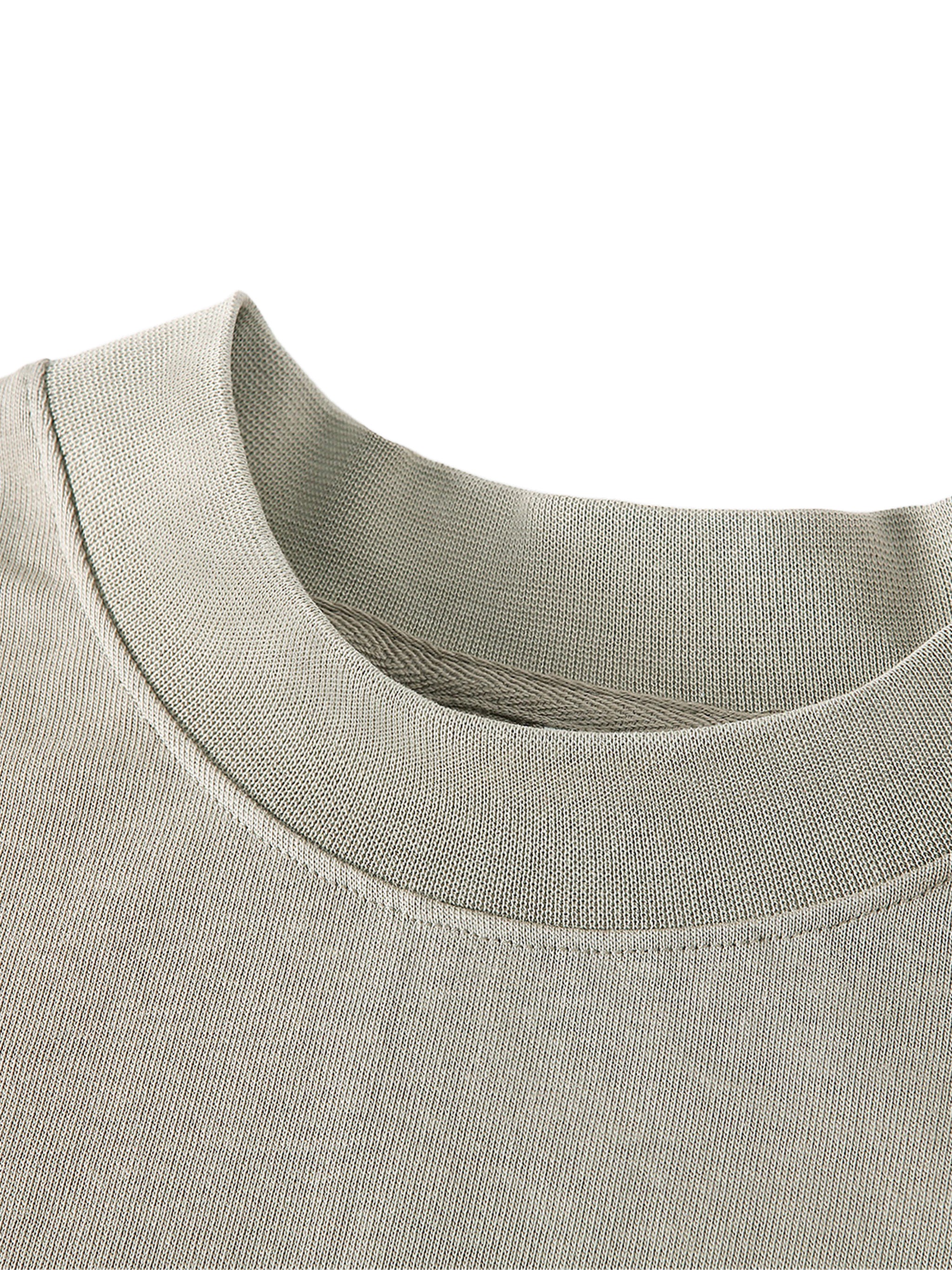 Blank Slate Mock Neck Sweatshirt
