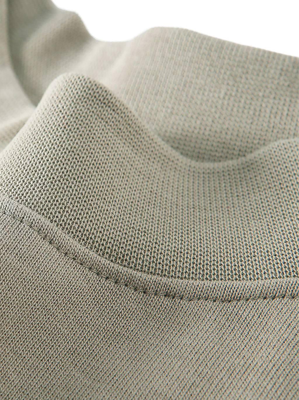 Blank Slate Mock Neck Sweatshirt