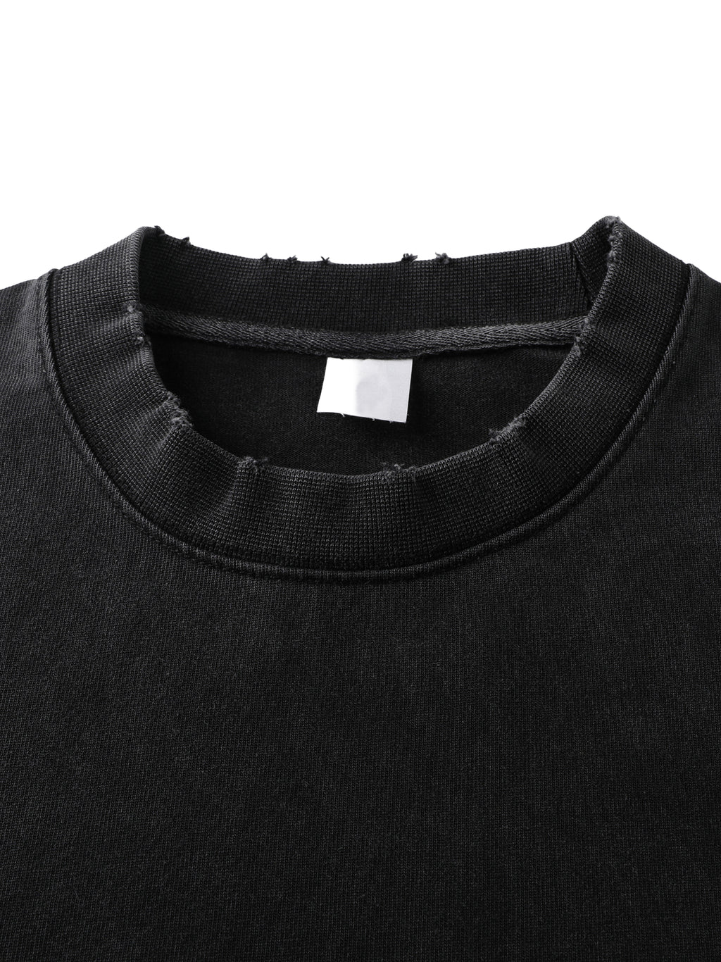 Blank Slate Heavyweight Vintage Washed Frayed T-Shirt