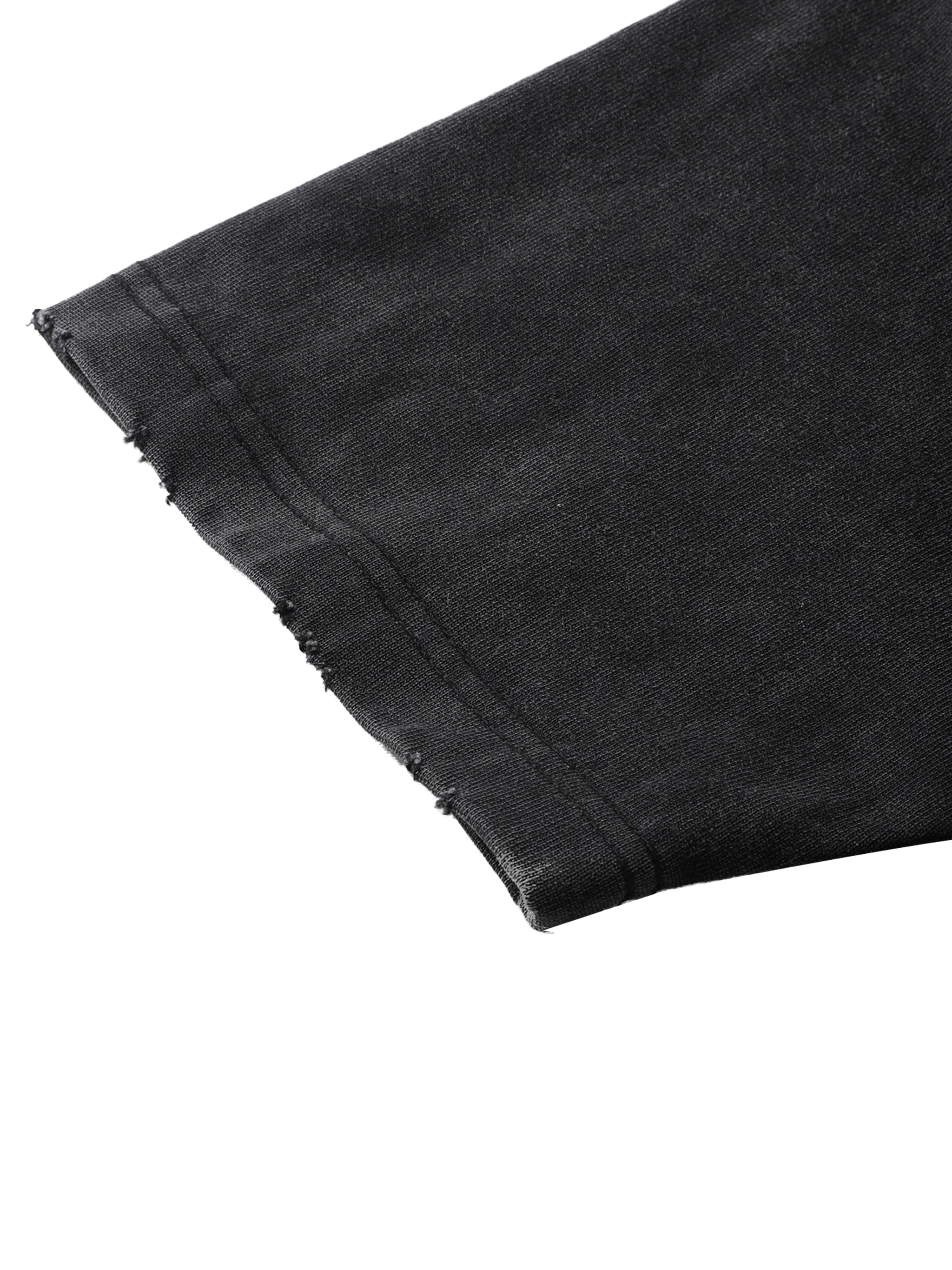 Blank Slate Heavyweight Vintage Washed Frayed T-Shirt