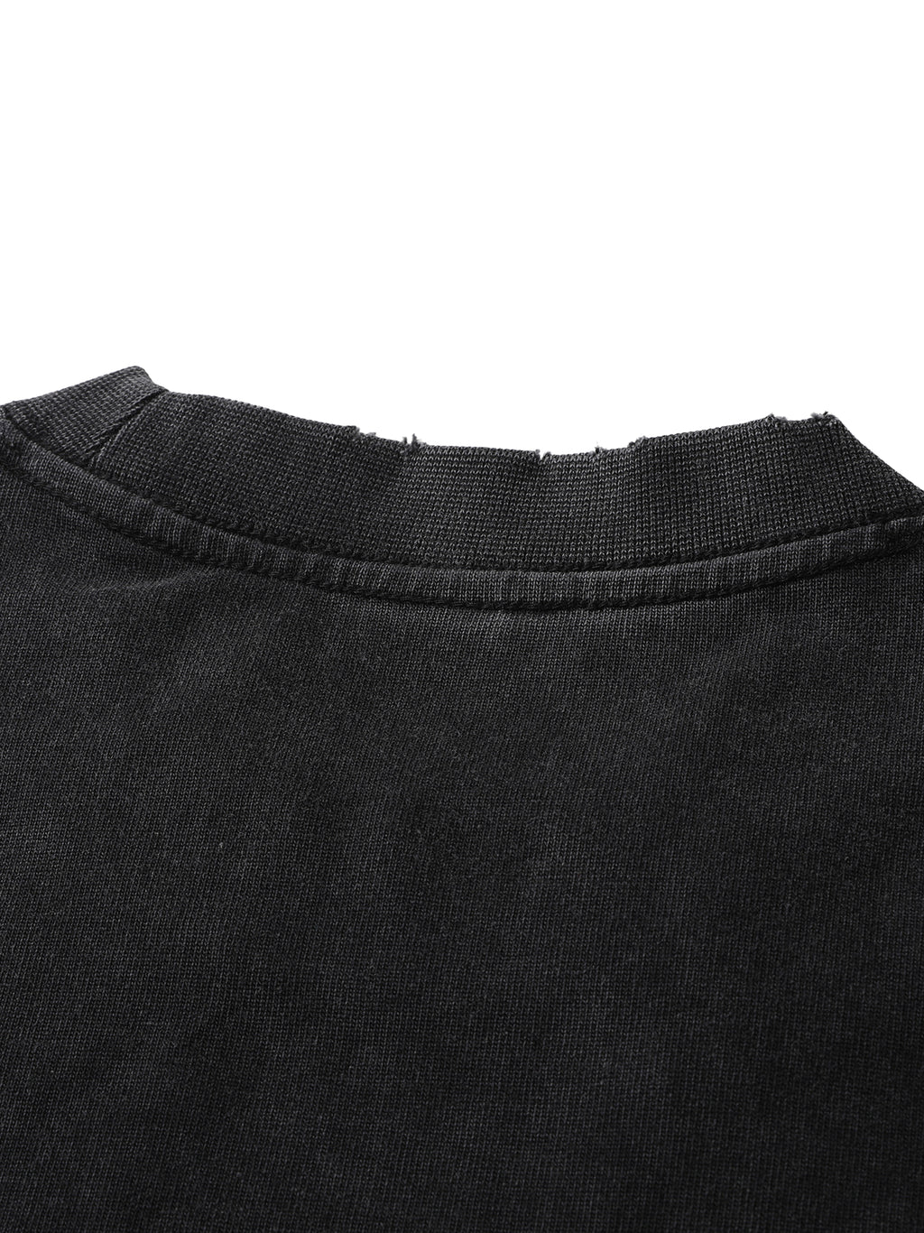 Blank Slate Heavyweight Vintage Washed Frayed T-Shirt