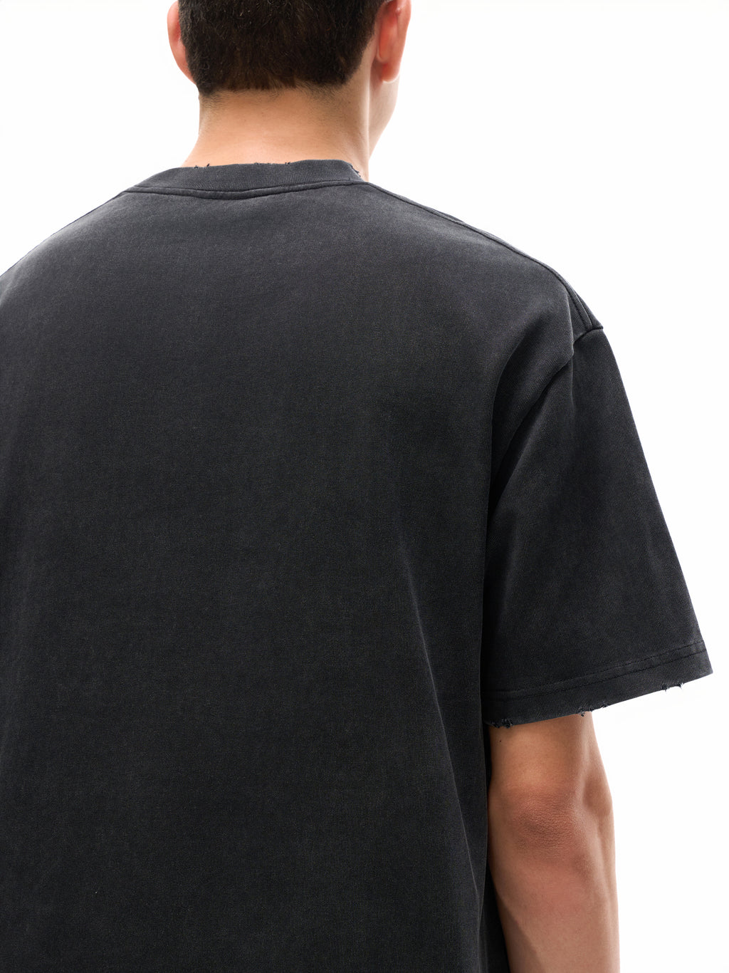 Blank Slate Heavyweight Vintage Washed Frayed T-Shirt