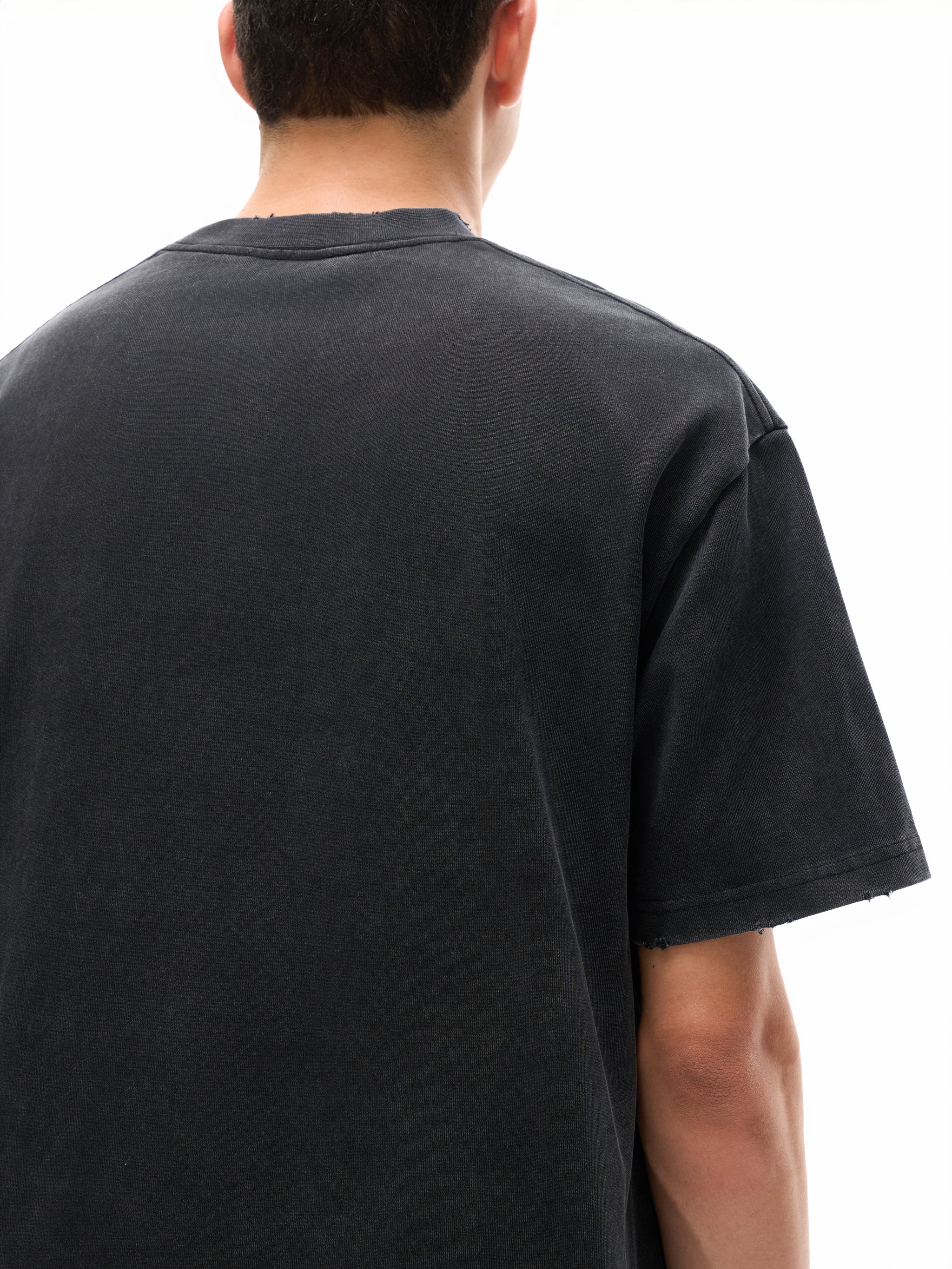 Blank Slate Heavyweight Vintage Washed Frayed T-Shirt