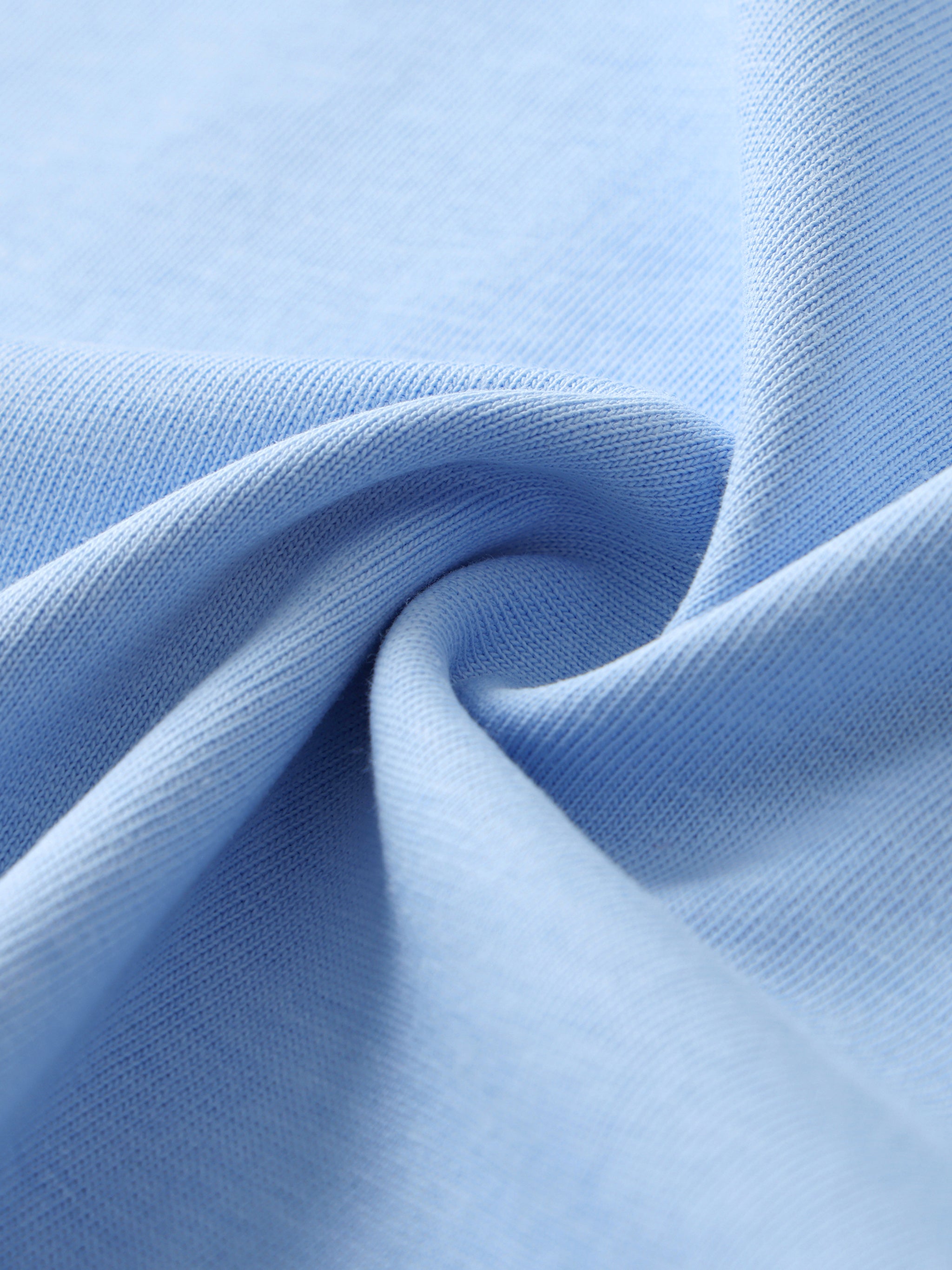 Blank Slate Contrast Tape Crewneck Cotton T-Shirt