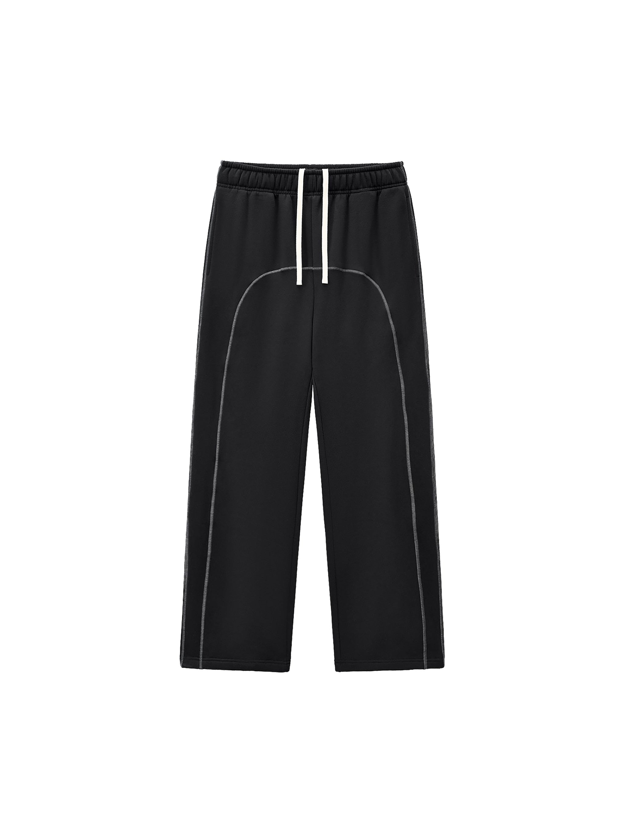 Blank Slate Contrast-Stitched Fleece Sweatpants