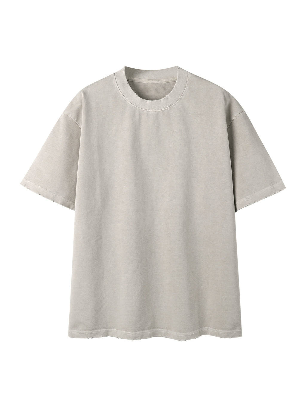 Blank Slate Heavyweight Vintage Washed Frayed T-Shirt