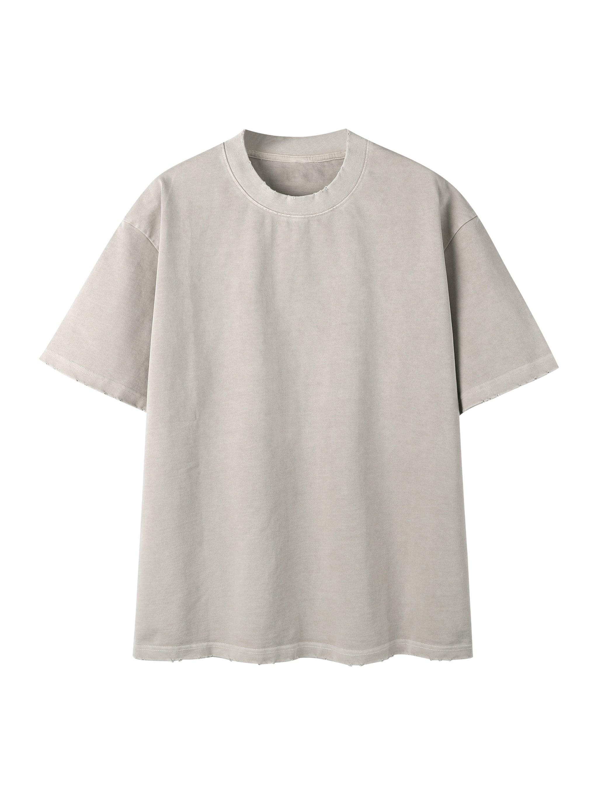 Blank Slate Heavyweight Vintage Washed Frayed T-Shirt