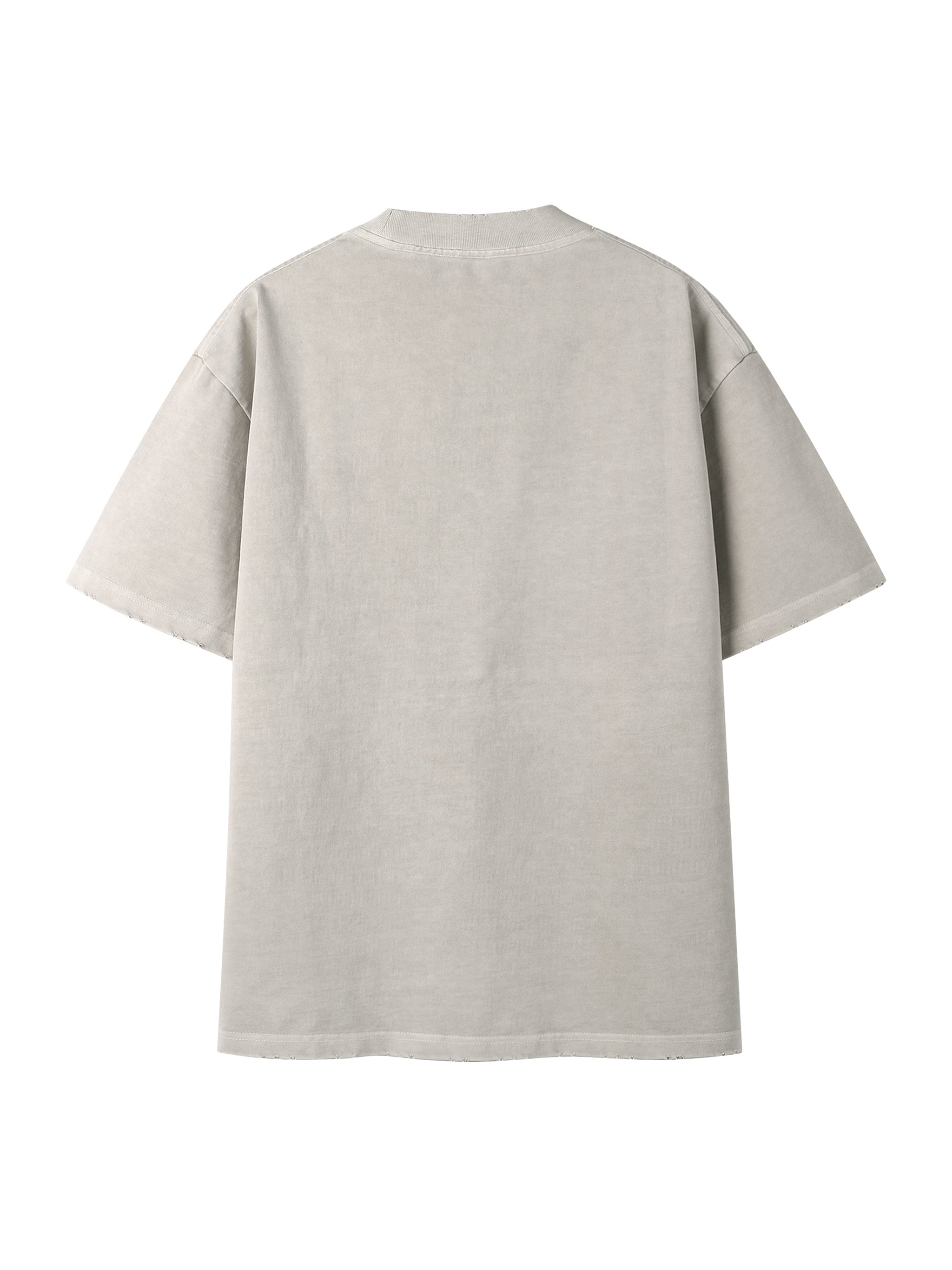 Blank Slate Heavyweight Vintage Washed Frayed T-Shirt