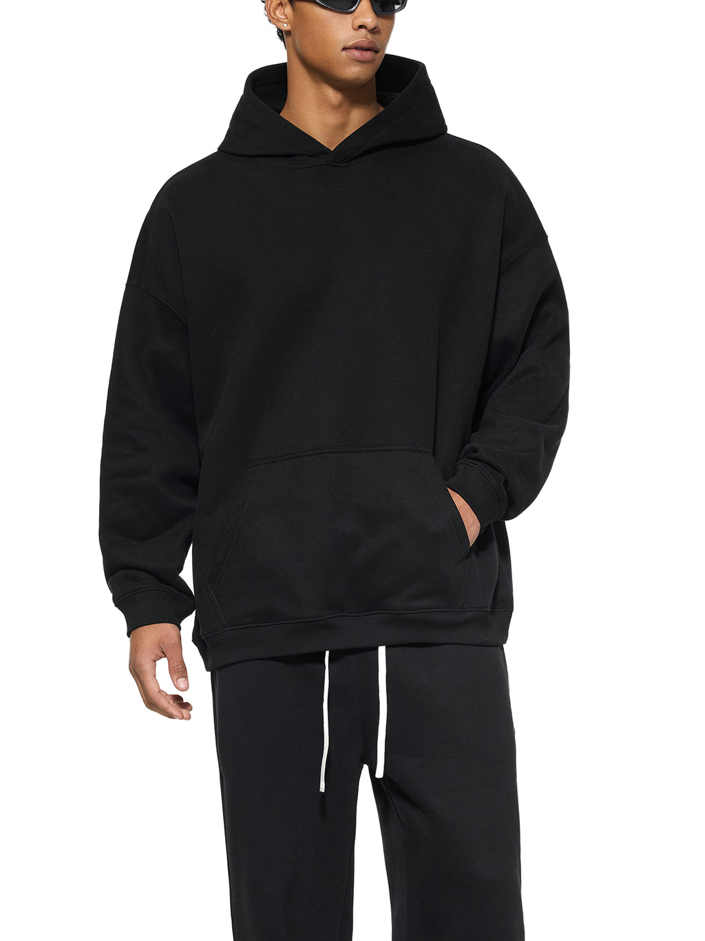 Blank Slate Oversize Fleeced Hoodie