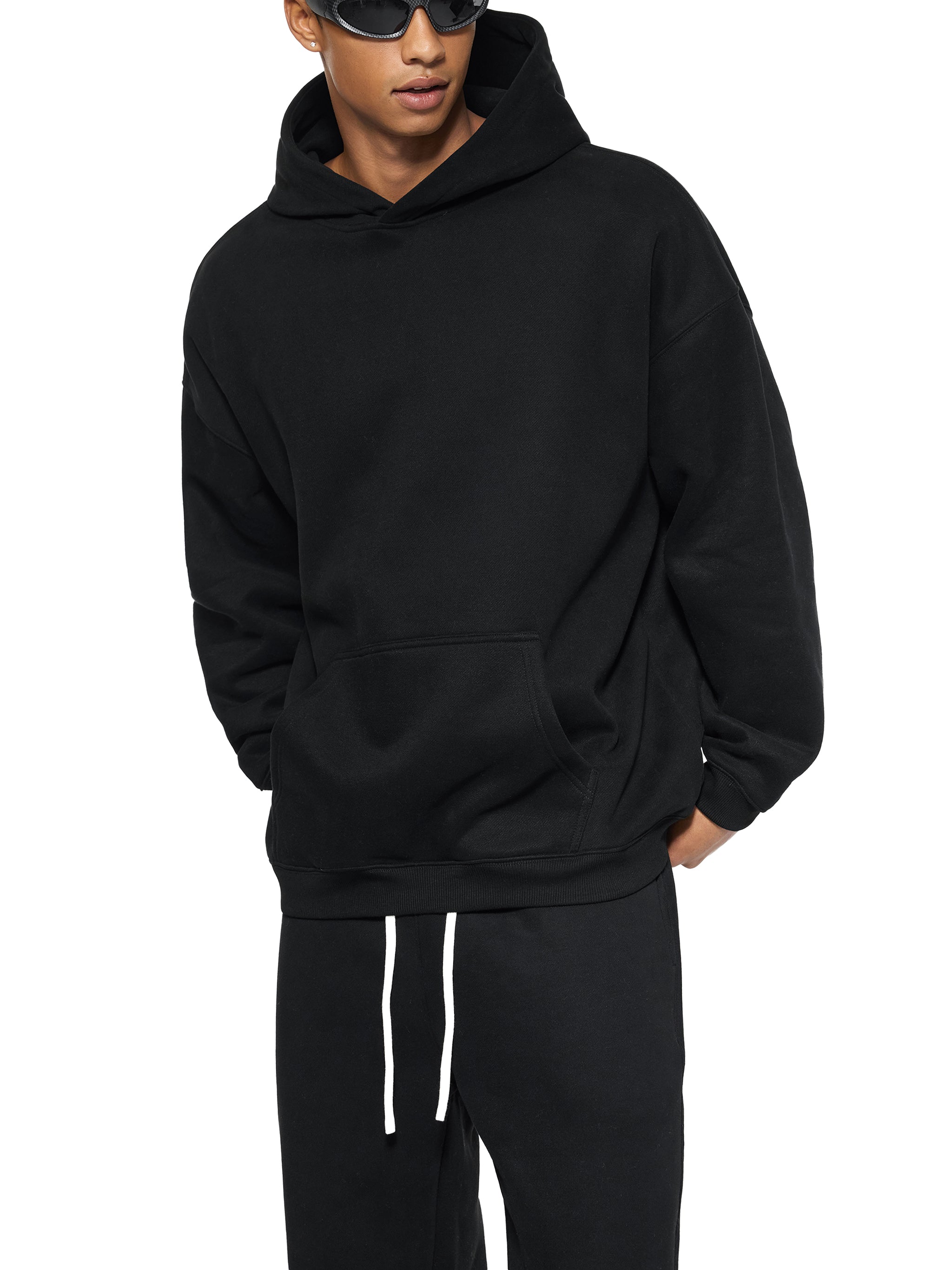 Blank Slate Oversize Fleeced Hoodie
