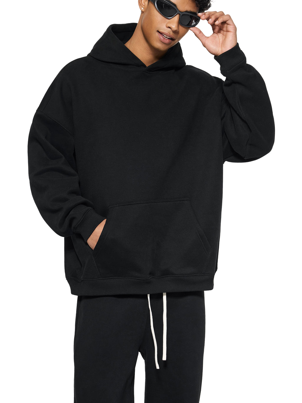 Blank Slate Oversize Fleeced Hoodie
