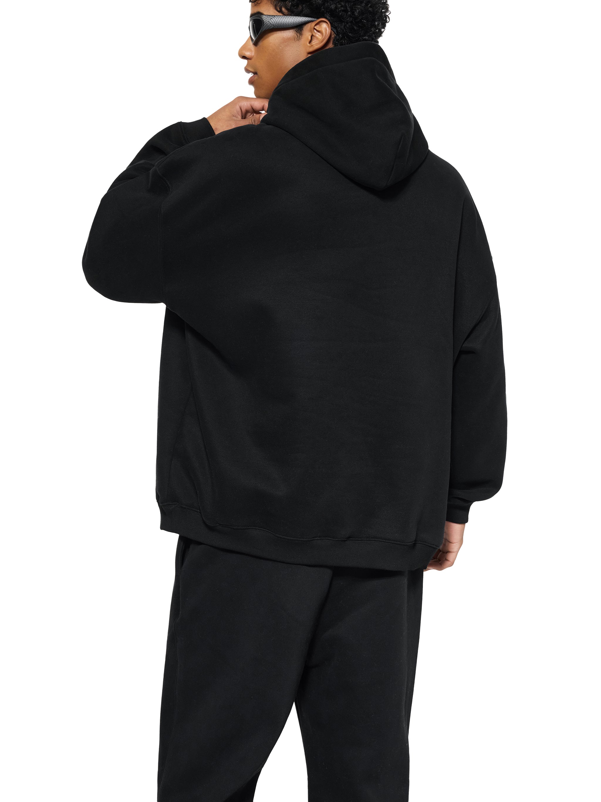 Blank Slate Oversize Fleeced Hoodie